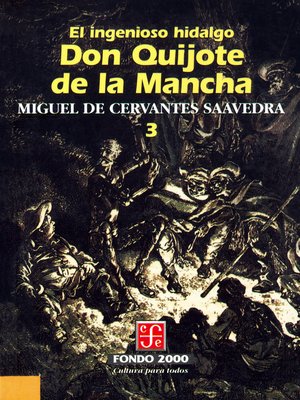 cover image of El ingenioso hidalgo don Quijote de la Mancha, 3